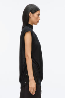 Mockneck Shell | Black