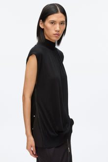 Mockneck Shell | Black