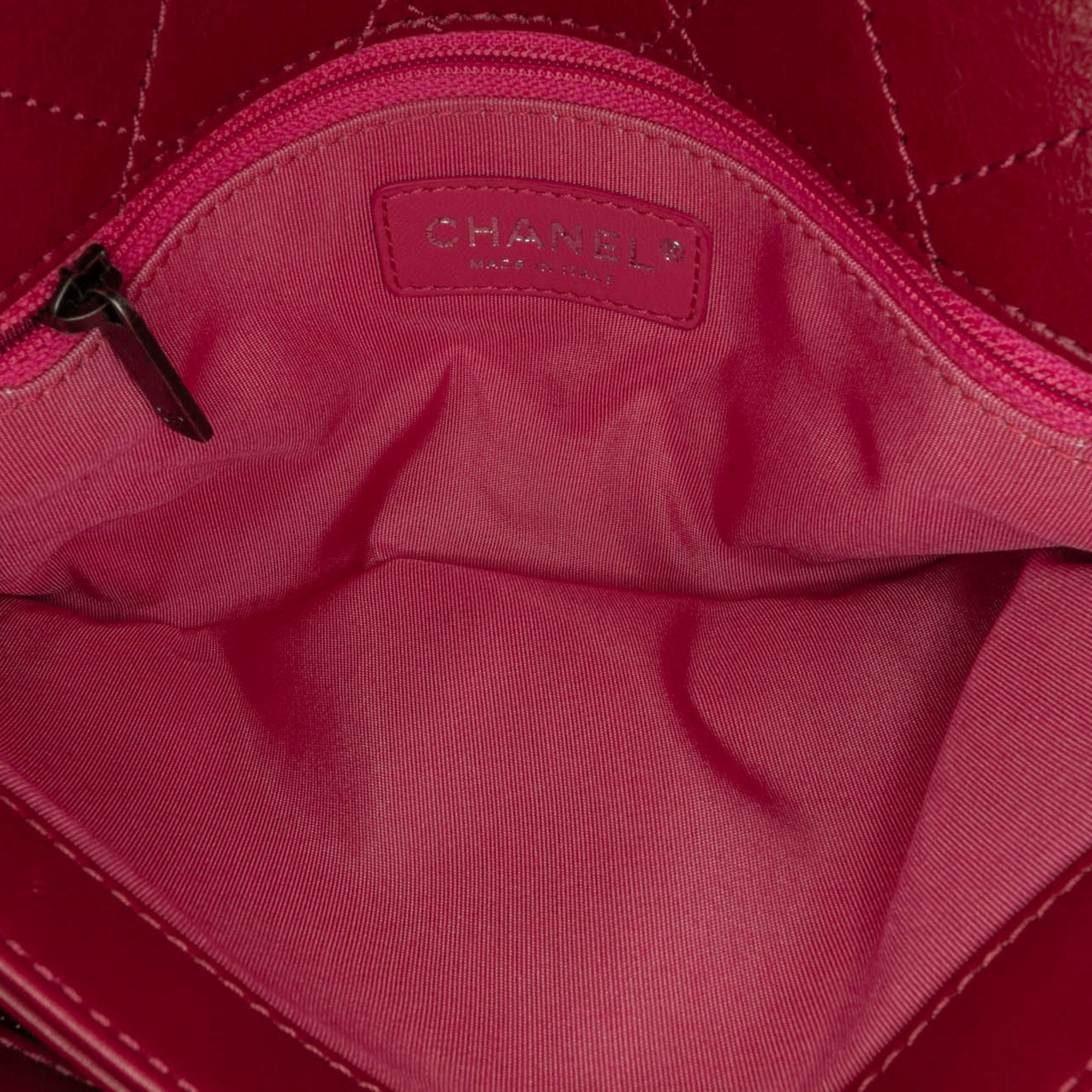 Chanel | Pre-Owned CC Lambskin and Tweed Flap | Red