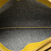 Celine | Pre-Owned Large Lambskin Trio Crossbody | Yellow/Mustard