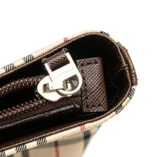 Burberry | Pre-Owned House Check Canvas Tote | Brown/Beige