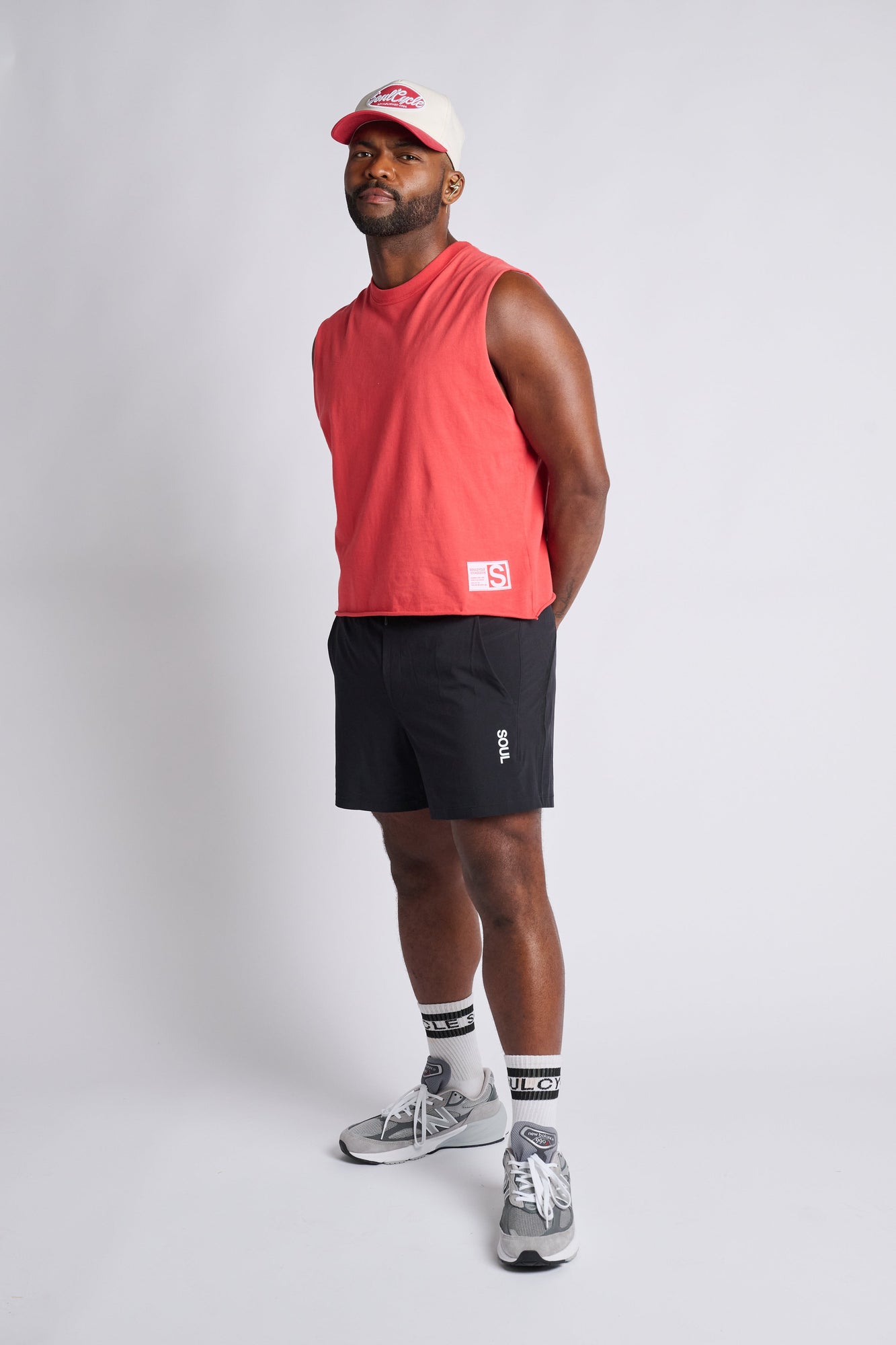 Men | Soul by SoulCycle | Alex Tank | Red