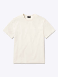 Mens | Script Relaxed-Fit Overtime Tee | Eggshell