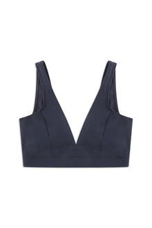 Mare Underwire Plunge Top | Deep Blue