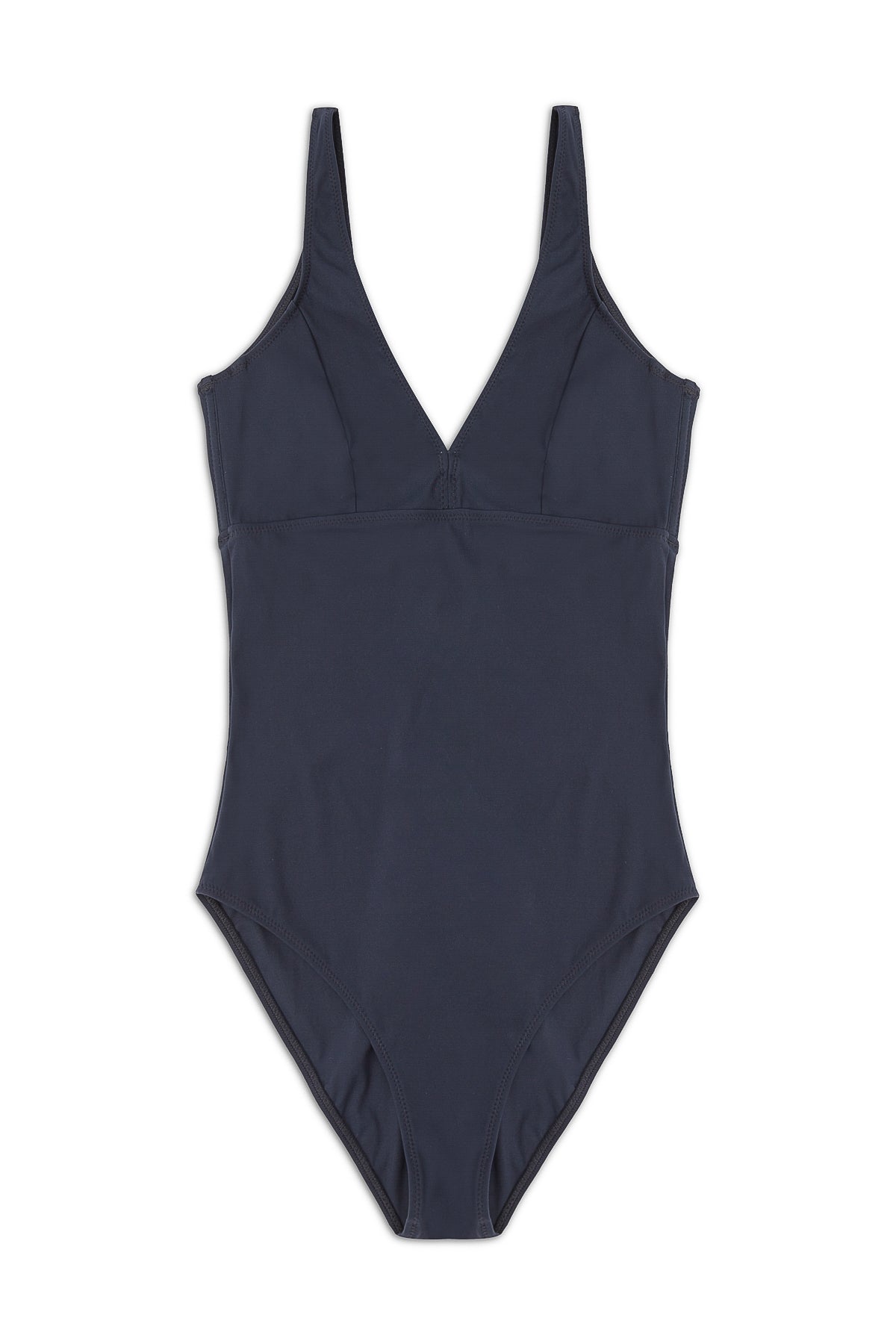 Mare Underwire Plunge One Piece Suit | Deep Blue