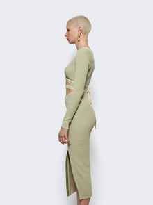 Women | Ester Manas | Peephole Knit Dress | Laurel