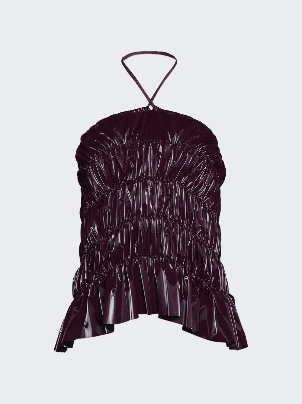 Women | Ester Manas | Wind-flower Mini Skirt | Burgundy