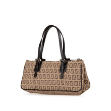 Fendi | Pre-Owned Zucchino Canvas Handbag | Brown/Beige