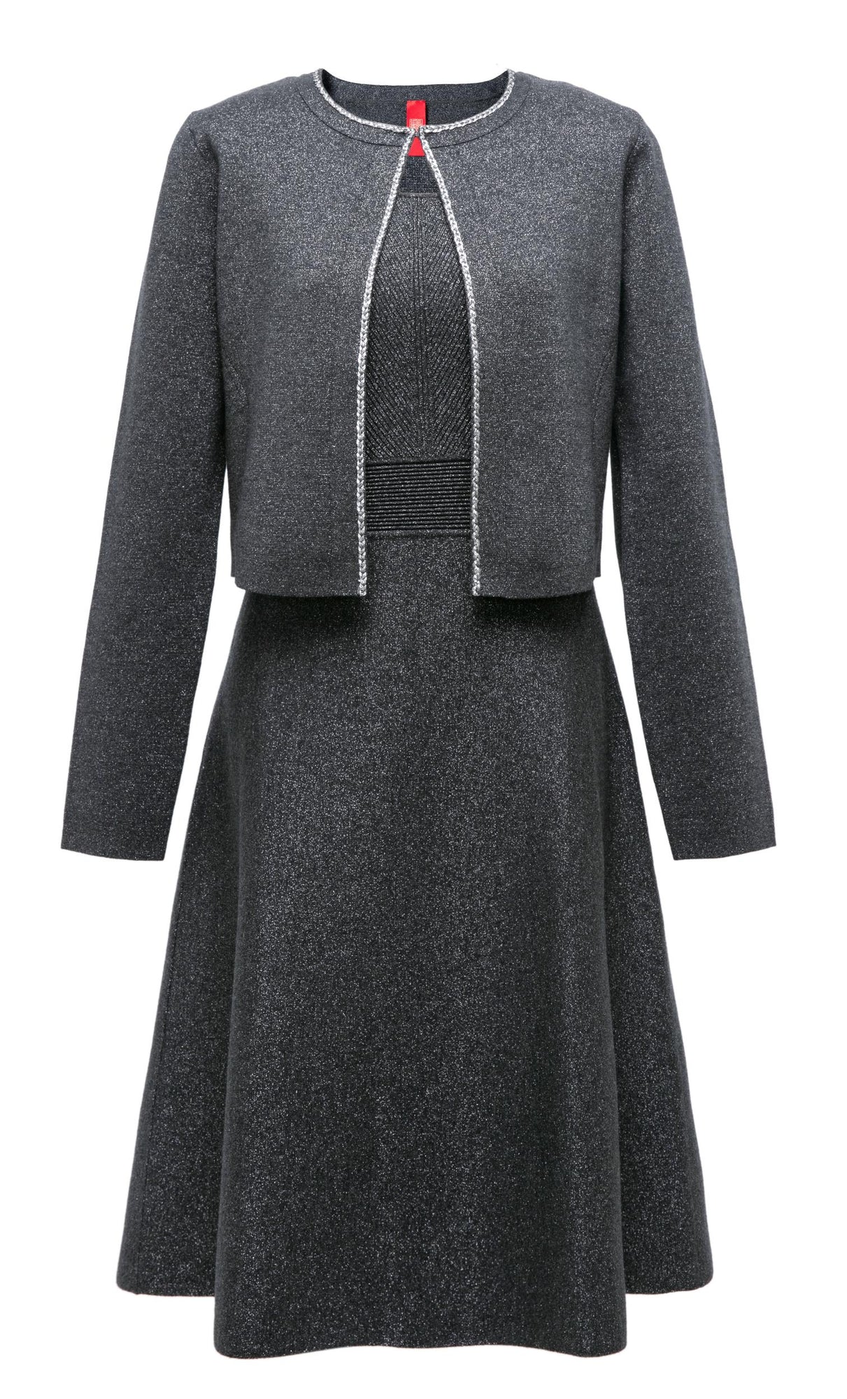 Sleeveless Mini Dress | Grey