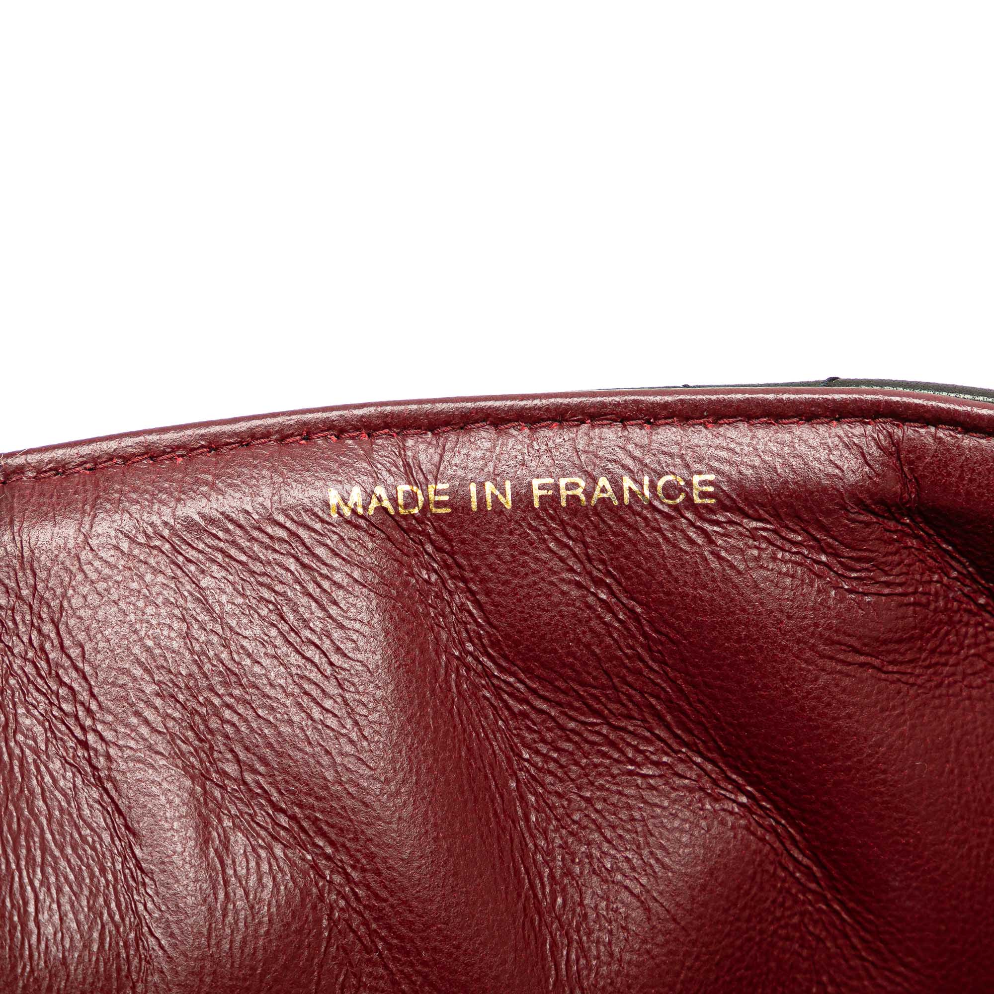 Chanel | Pre-Owned Jumbo Lambskin Double Sided Flap | Black