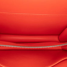 Hermes | Pre-Owned Mini Tadelakt Constance 18 with Silver Logo | Red