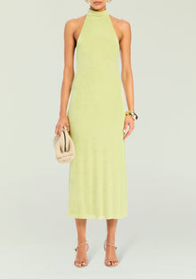 Women | Carli Midi Dress | Green Tea