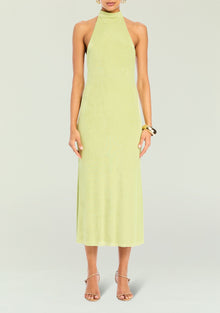 Women | Carli Midi Dress | Green Tea