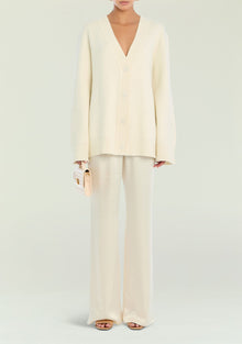 Women | Denise Cardigan | Eggshell