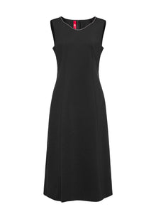 Elegant V-Neck Dress | Black