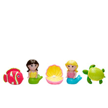 Unisex | Mermaid Party Squirtie Baby Bath Toys | Multi