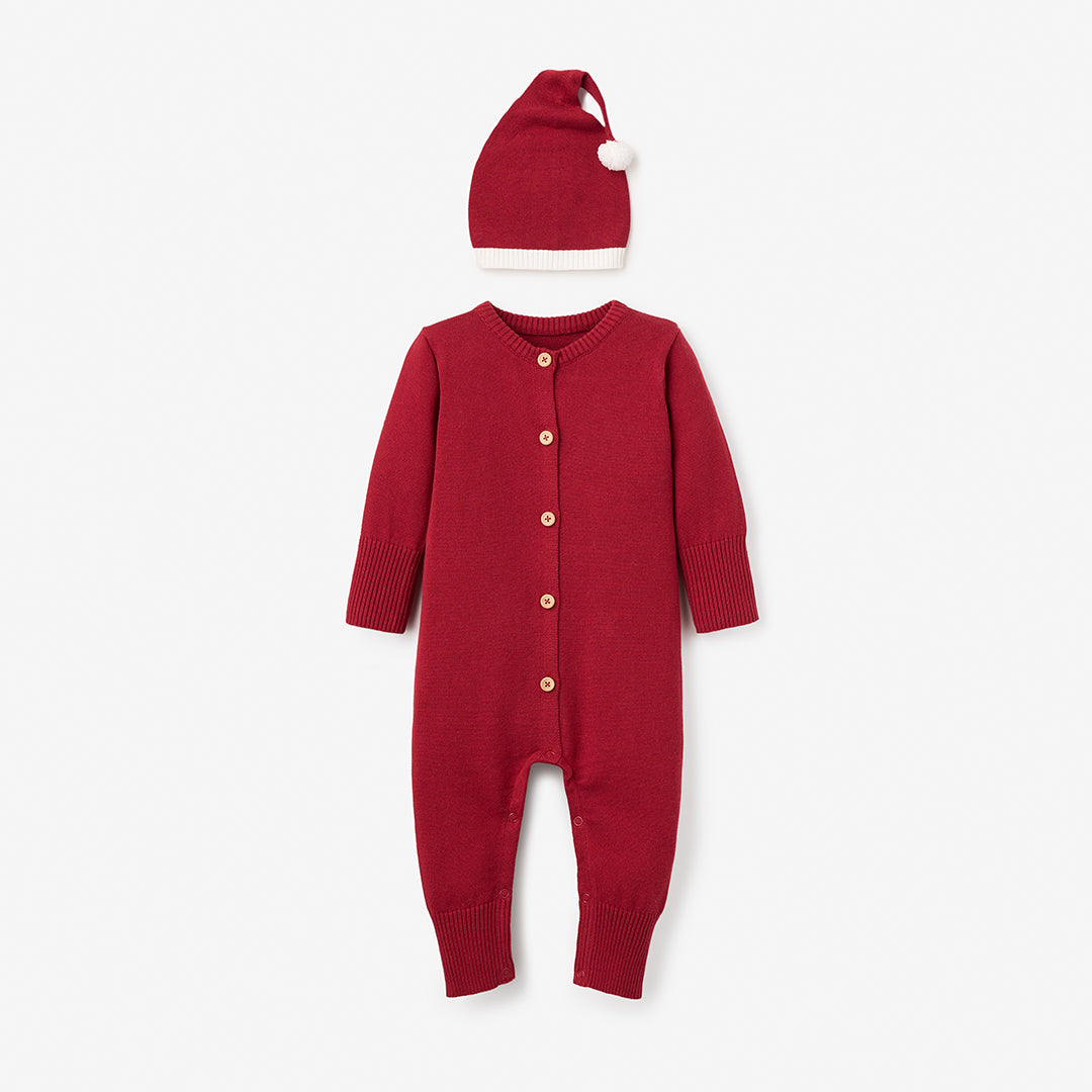 Unisex | Santa Jumpsuit | Red