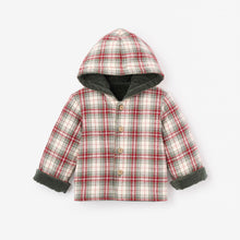 Unisex | Tartan Reversible Coat | Green