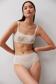 Kaia Underwire Bandeau Bra | Ivory