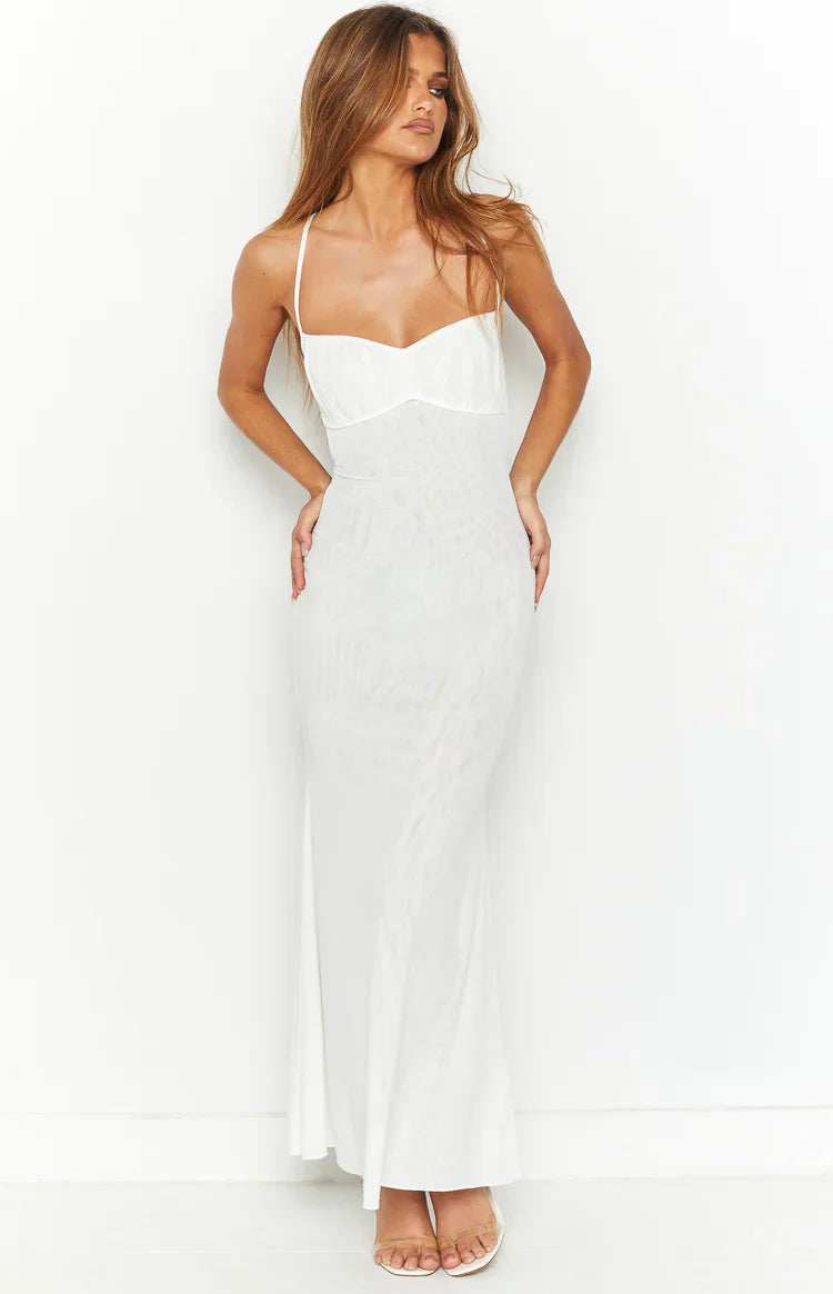 Elysium Maxi Dress | White