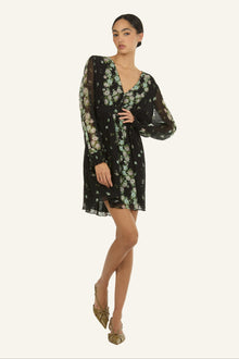 Emerson Dress | Black Floral Alley