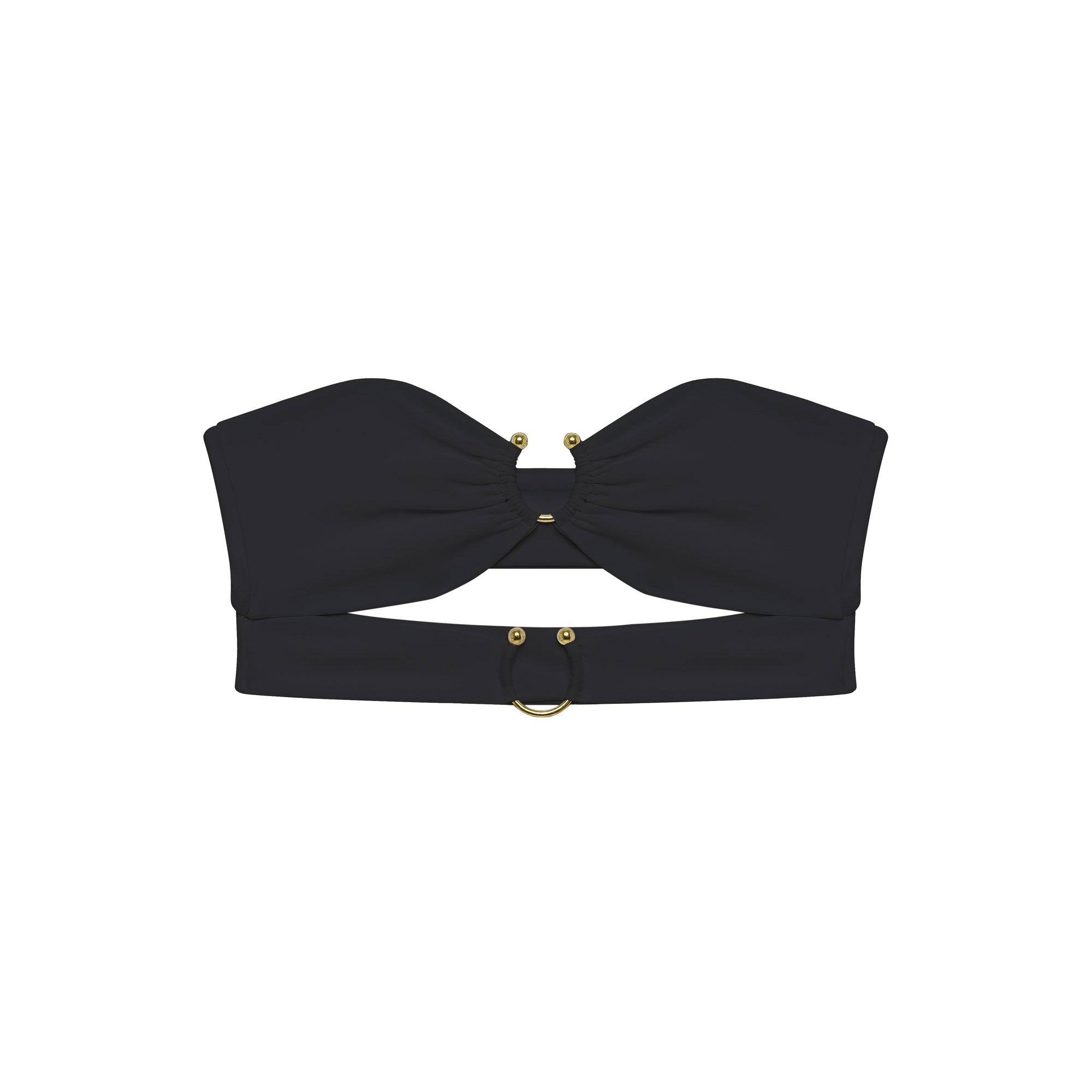 Eva Top | Black Terry Matte