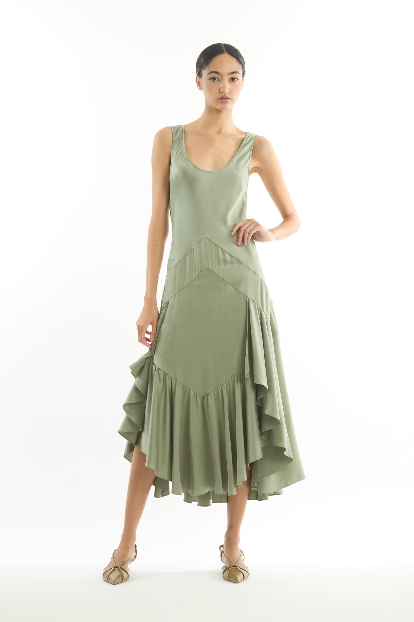 Evelyn Dress | Laurel Green