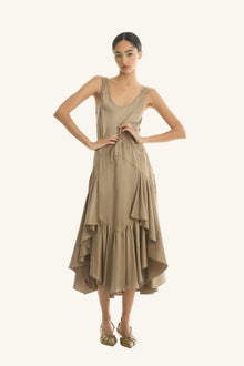 Evelyn Dress | Taupe