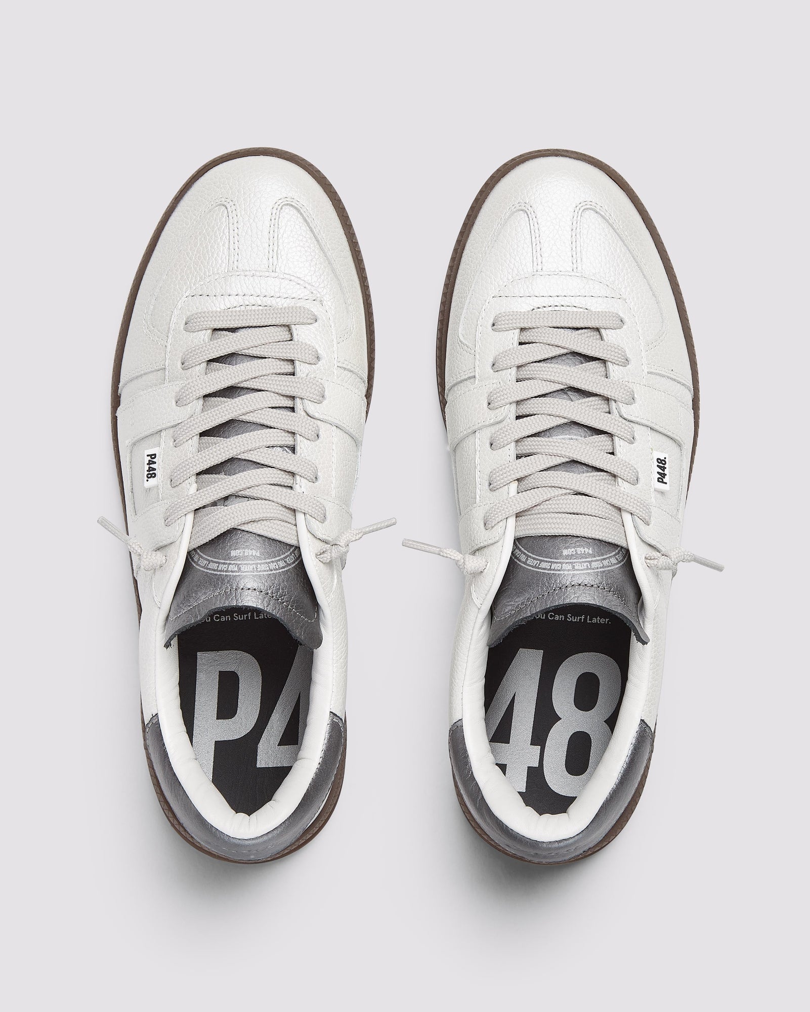 Women | Monza Sneaker | Metal/White