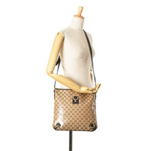 Gucci | Pre-Owned GG Crystal Abbey D Ring Crossbody | Brown