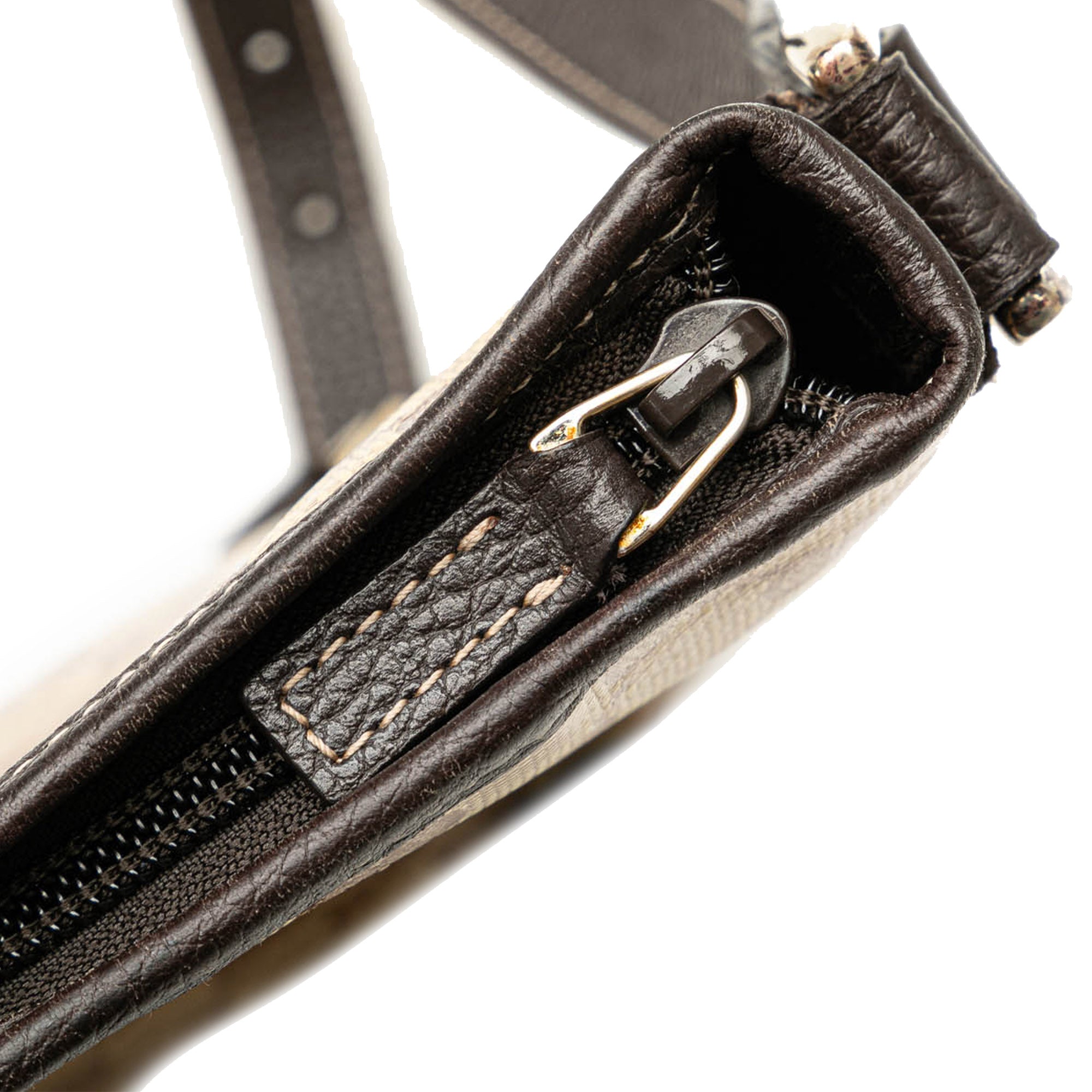 Gucci | Pre-Owned GG Crystal Abbey D Ring Crossbody | Brown