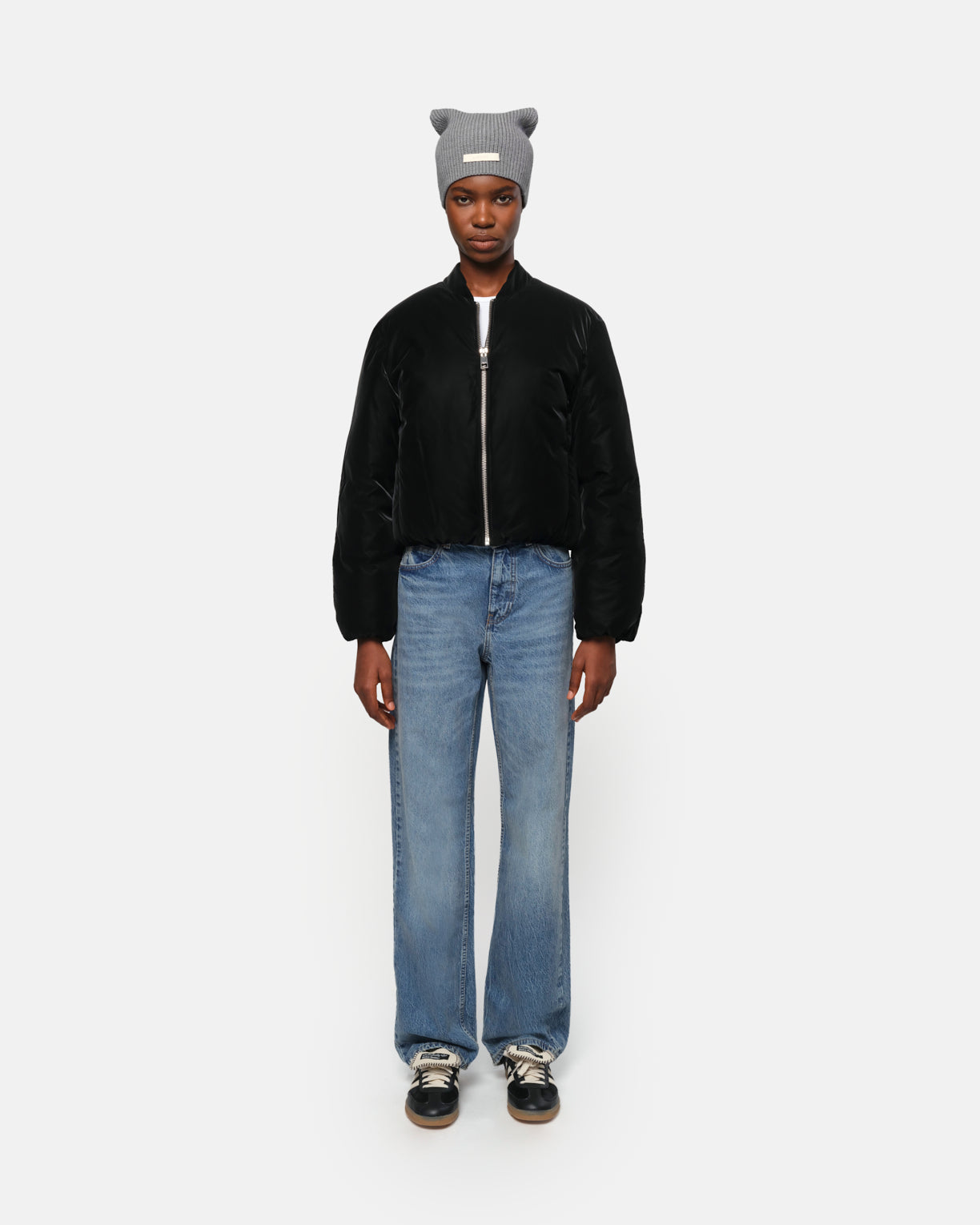 Women | Leni Bomber Jacket | Noir