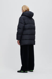 Oversized Puffer Midi Jacket | Phantom