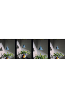 String Light Cone Suspension 22m App | Blue