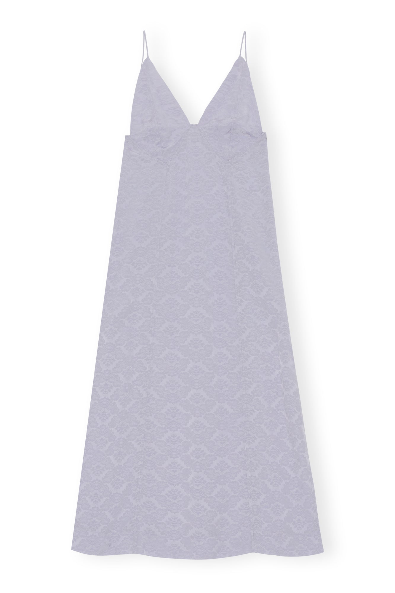 Viscose Jacquard Slip Dress | Cosmic Sky