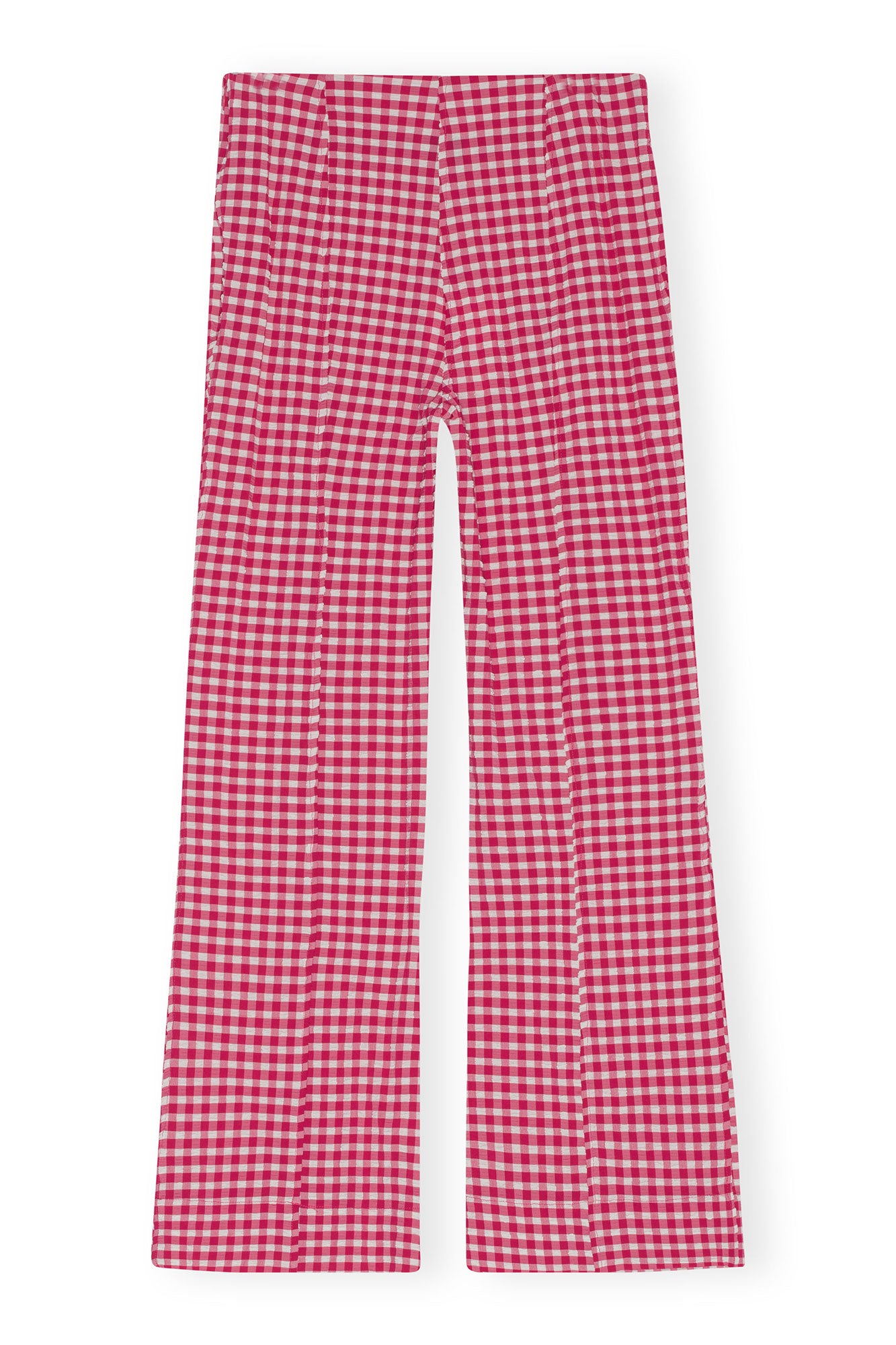 Stretch Seersucker Cropped Pants | Love Potion