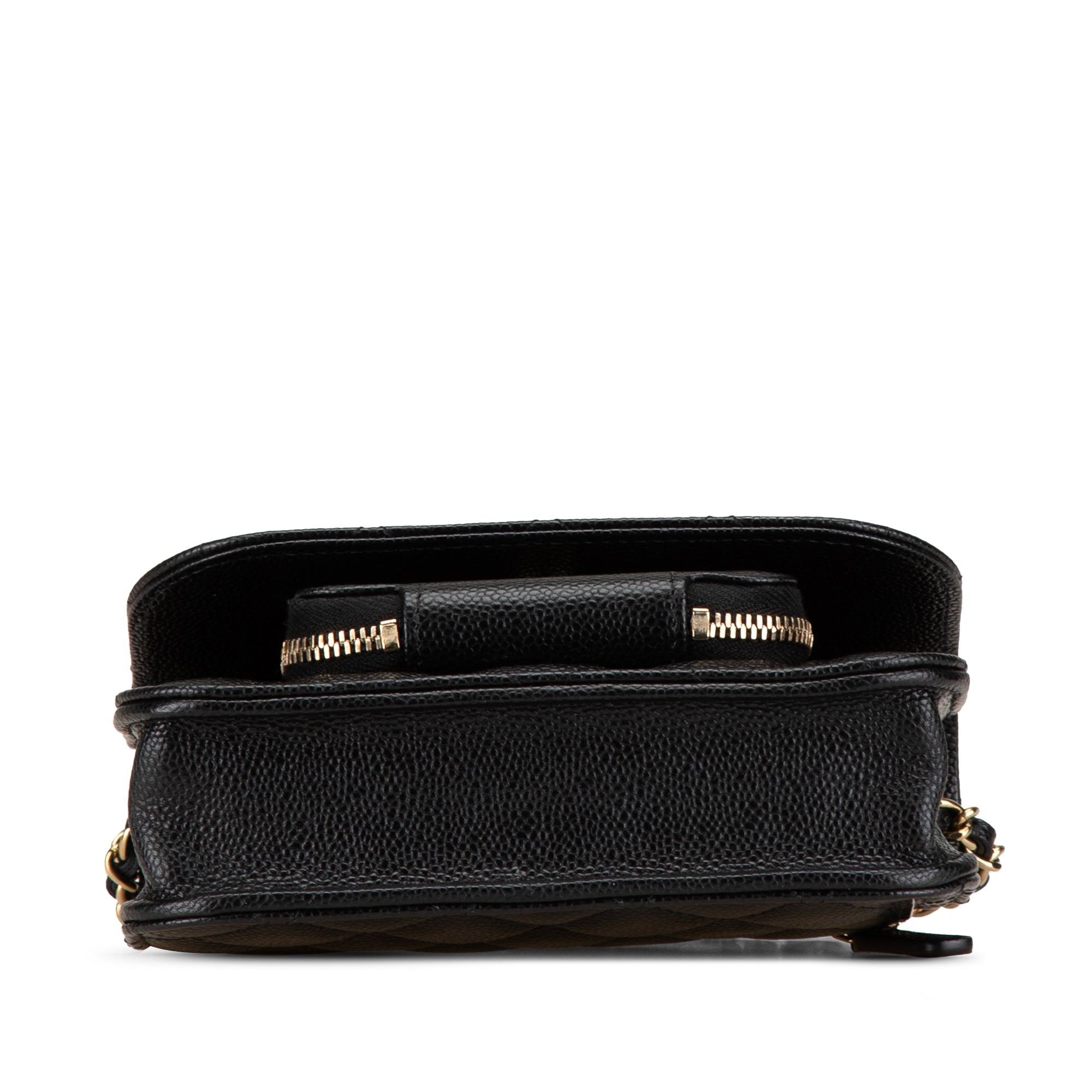 Chanel | Pre-Owned Mini Caviar Business Affinity Top Handle Bag | Black