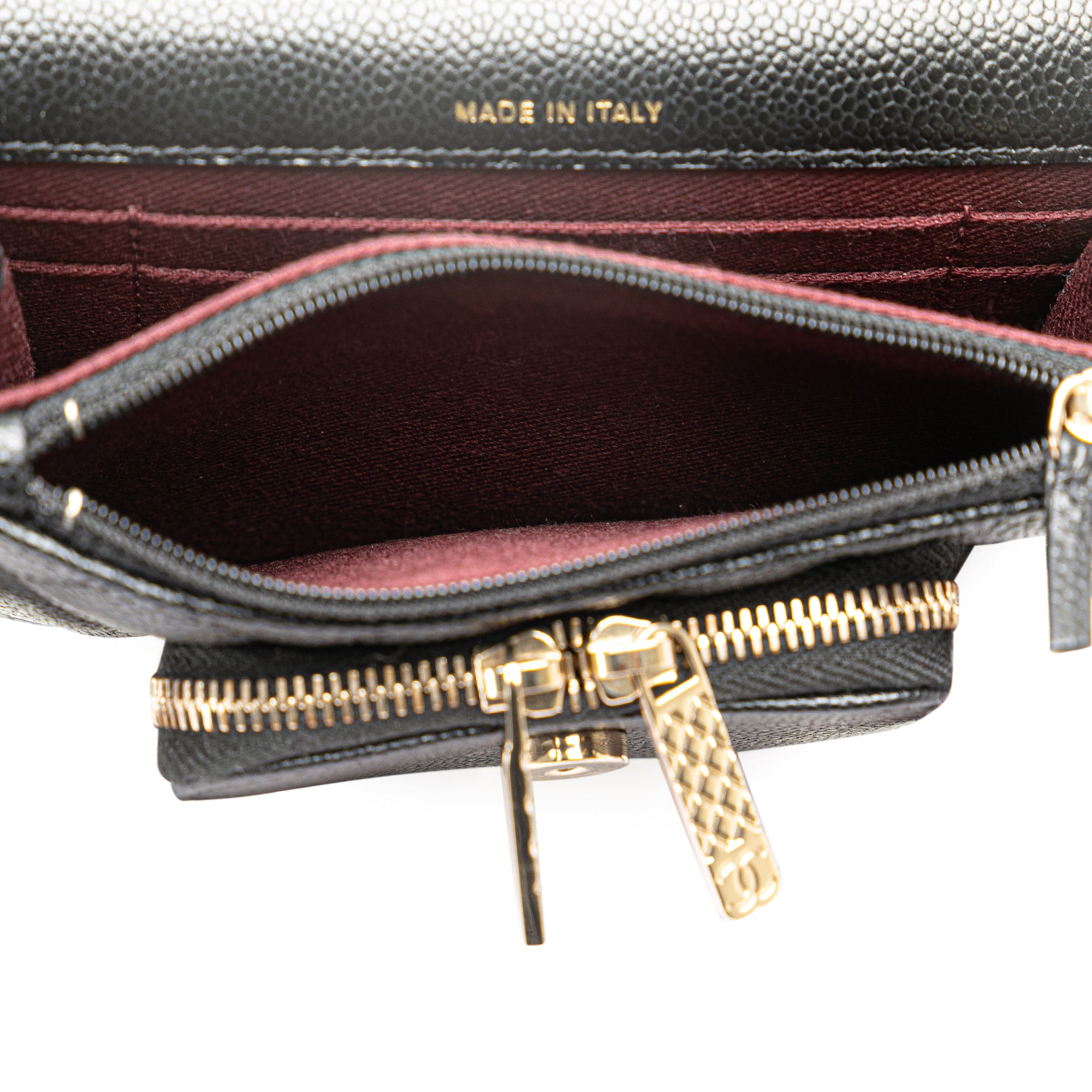 Chanel | Pre-Owned Mini Caviar Business Affinity Top Handle Bag | Black