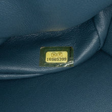 Chanel | Pre-Owned Jumbo Classic Lambskin Double Flap - III | Blue/Dark Blue