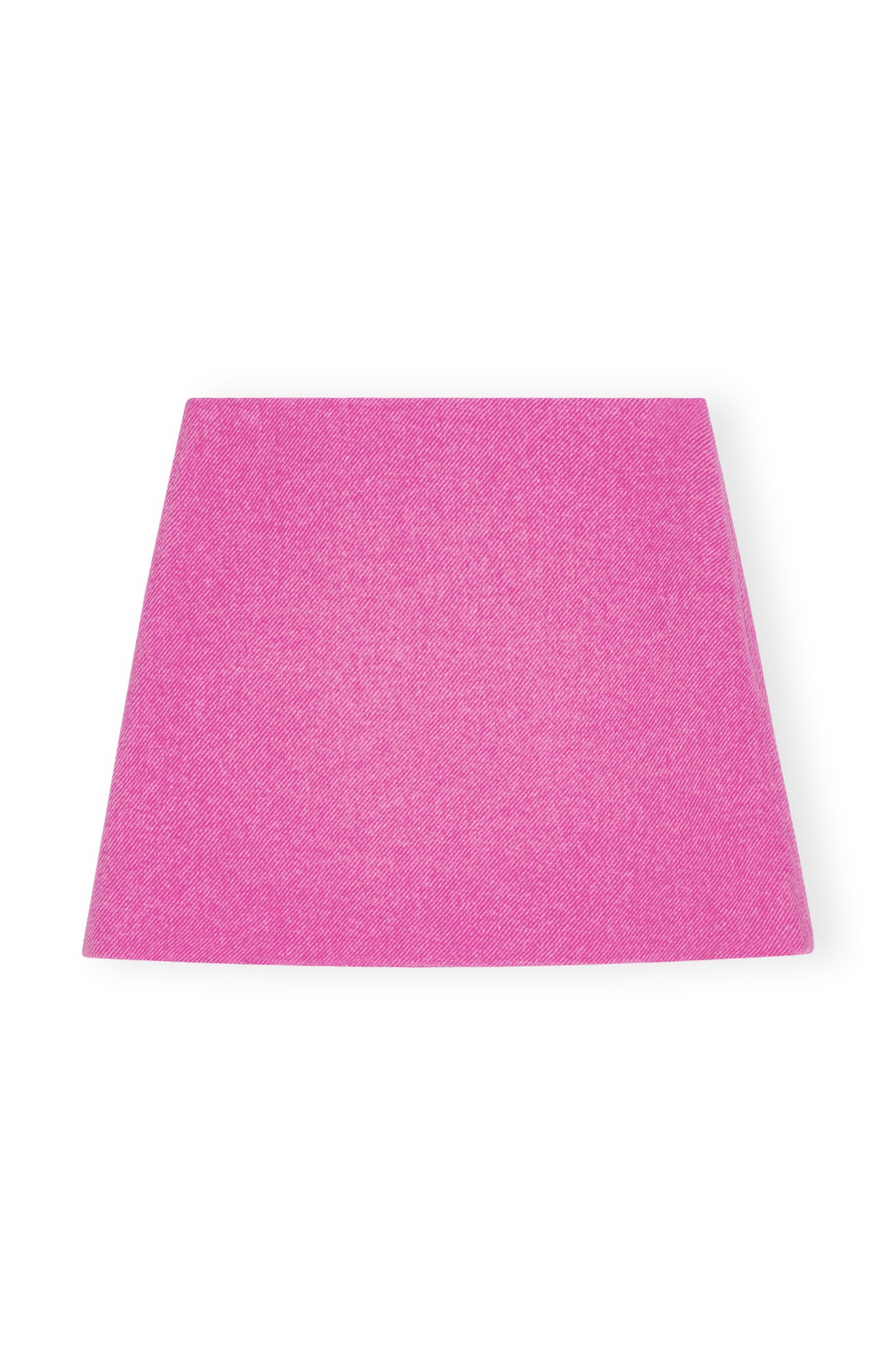 Twill Wool Suiting Mini Skirt | Fiji Flower
