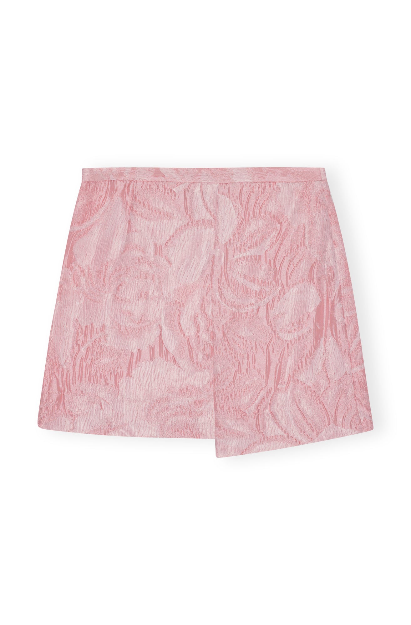 Textured Cloque Mini Skirt | Bleached Mauve