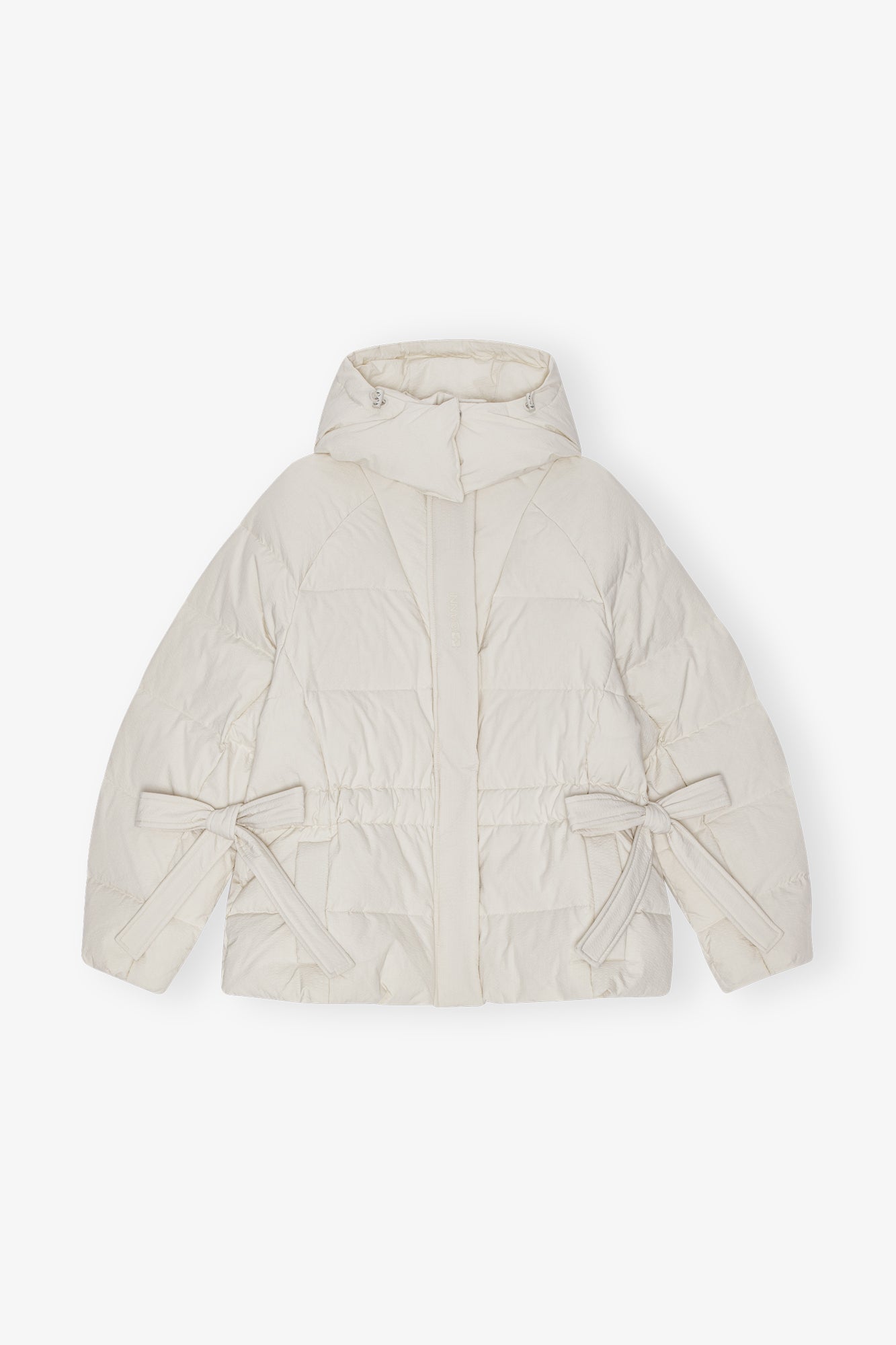 Tech Seersucker Oversized Puffer Jacket | Tofu
