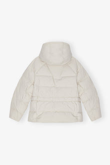 Tech Seersucker Oversized Puffer Jacket | Tofu