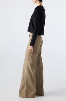 AMO Denim | Faith Flare in Sand