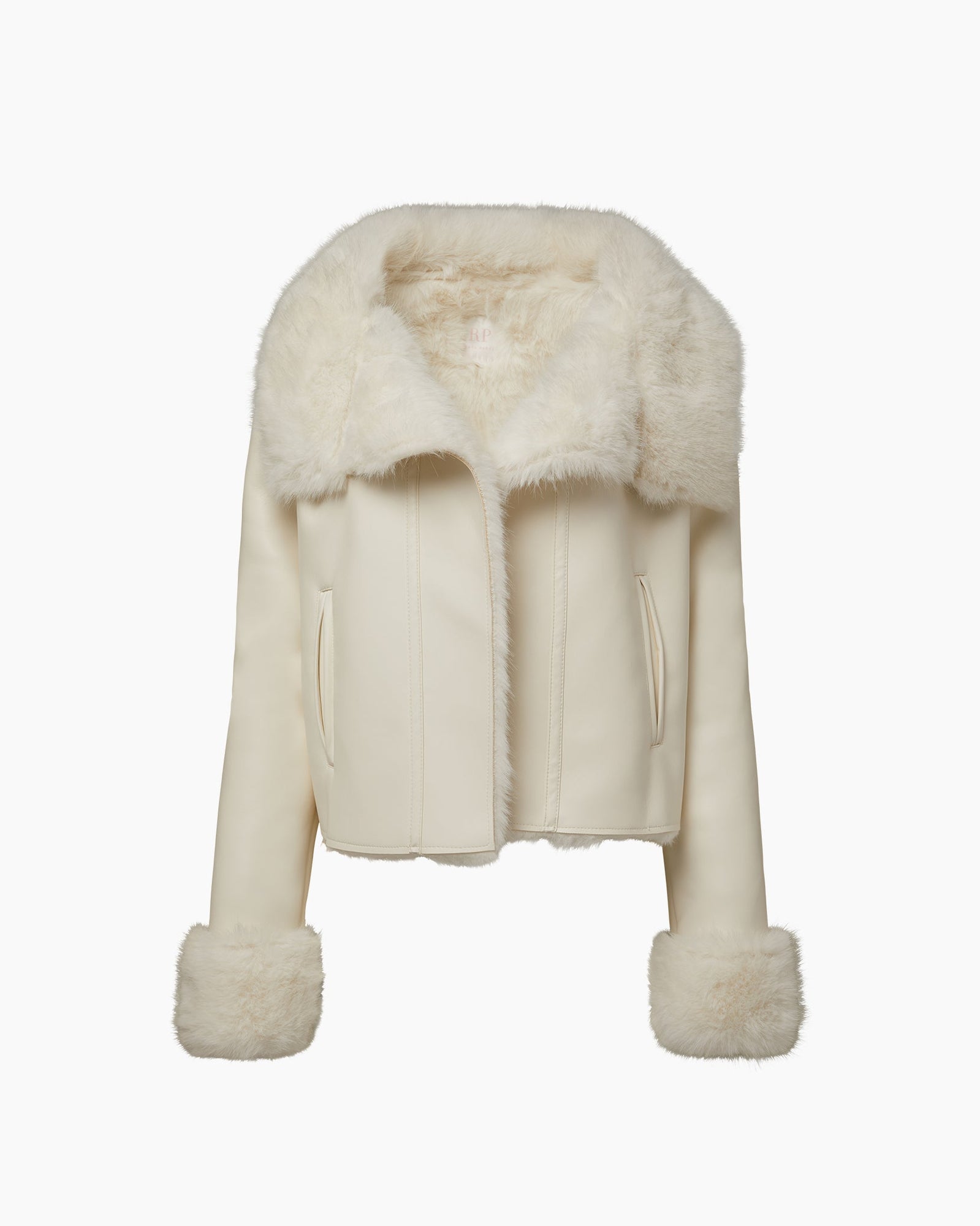 Faux Fur Coat | Ivory