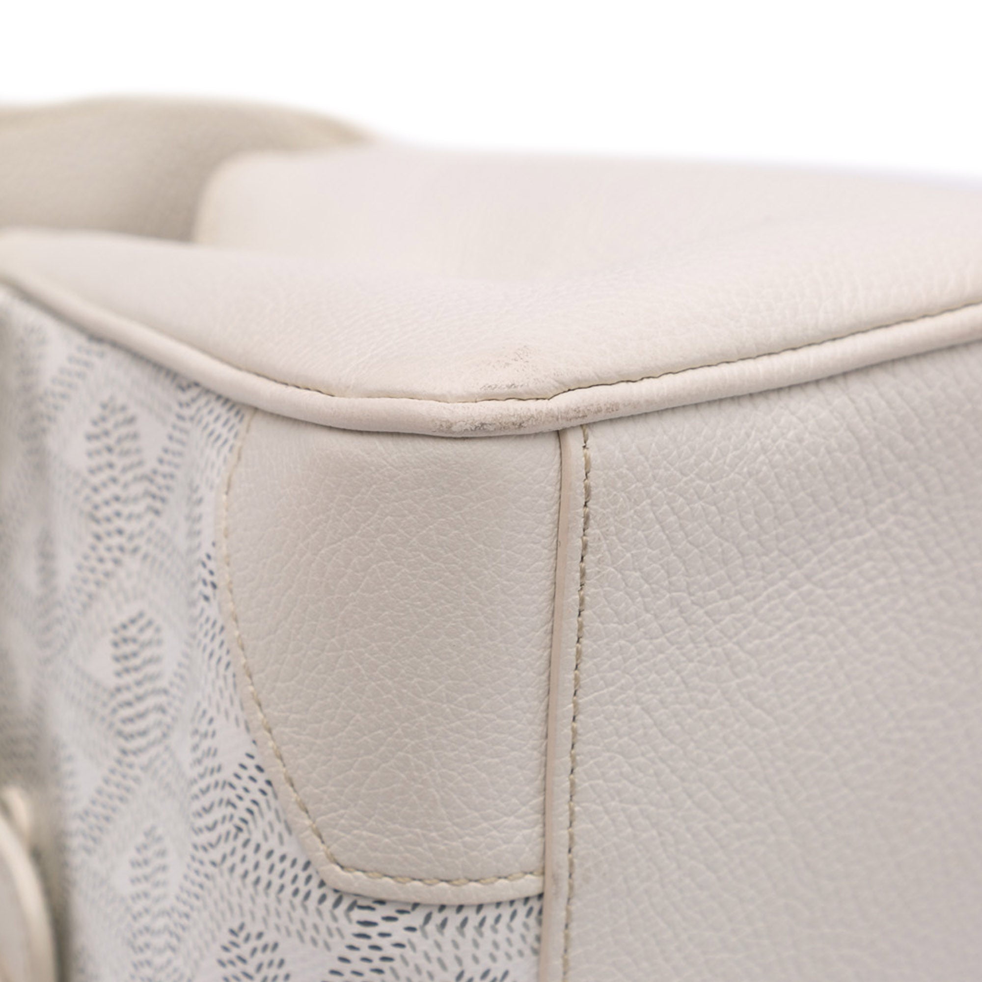 Goyard | Pre-Owned Mini Goyardine Saigon Souple - I | White