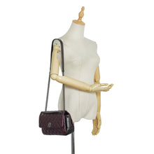 Chanel | Pre-Owned Glazed Matelasse Portobello Flap Bag | Purple