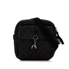 Gucci | Pre-Owned GG Canvas Jackie Crossbody | Black
