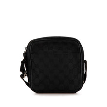Gucci | Pre-Owned GG Canvas Jackie Crossbody | Black