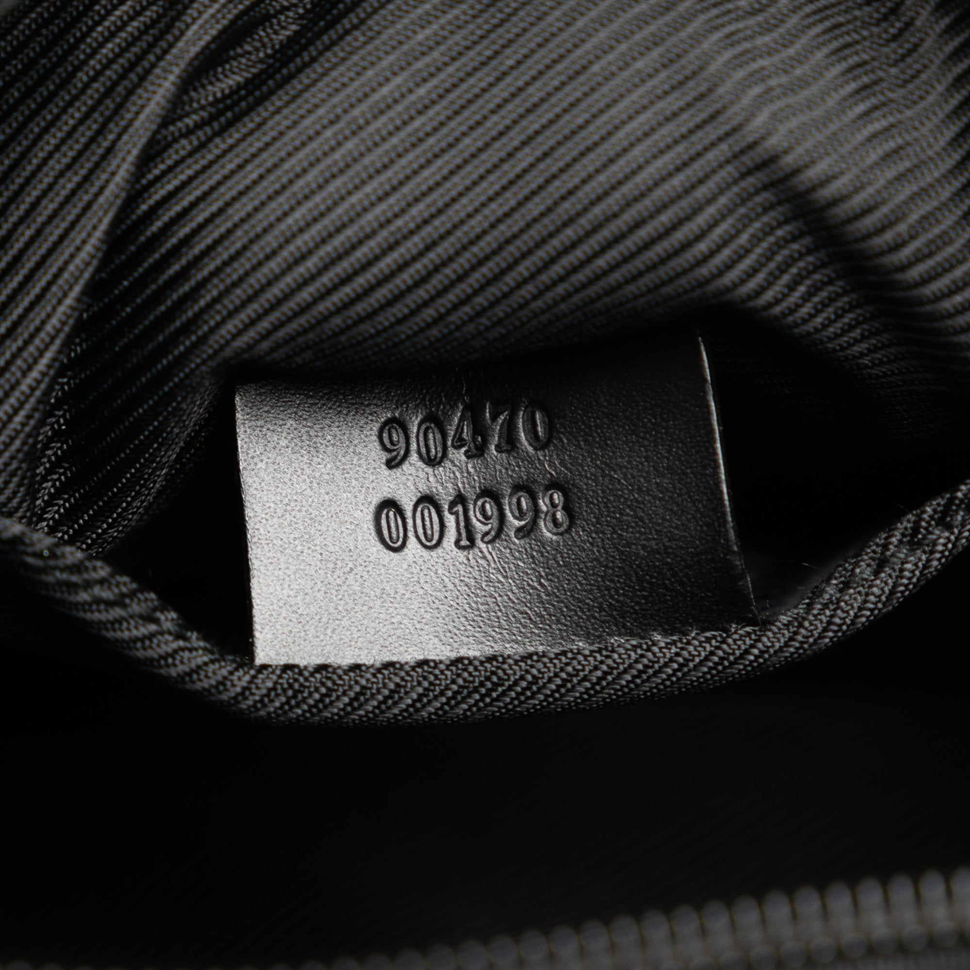 Gucci | Pre-Owned GG Canvas Jackie Crossbody | Black